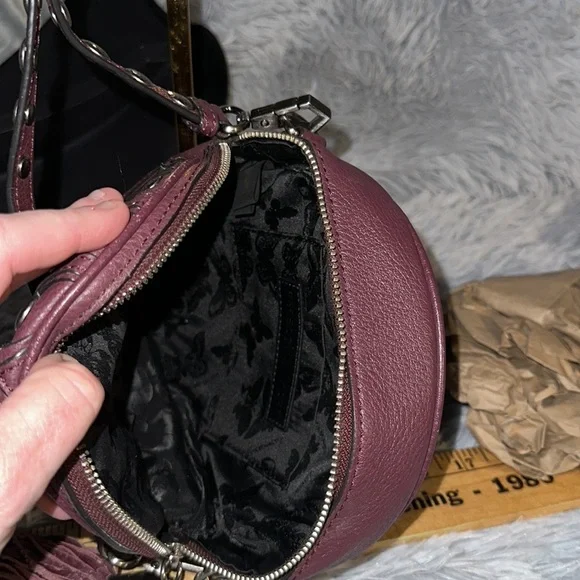 Rebecca minkoff bundle. Purse and necklace. Studded bag
